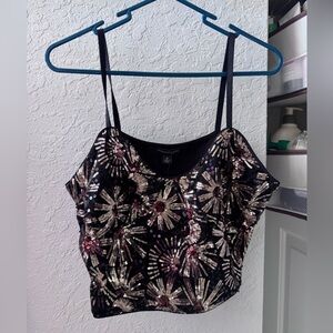 Sequined Crop Top by Marc New York
